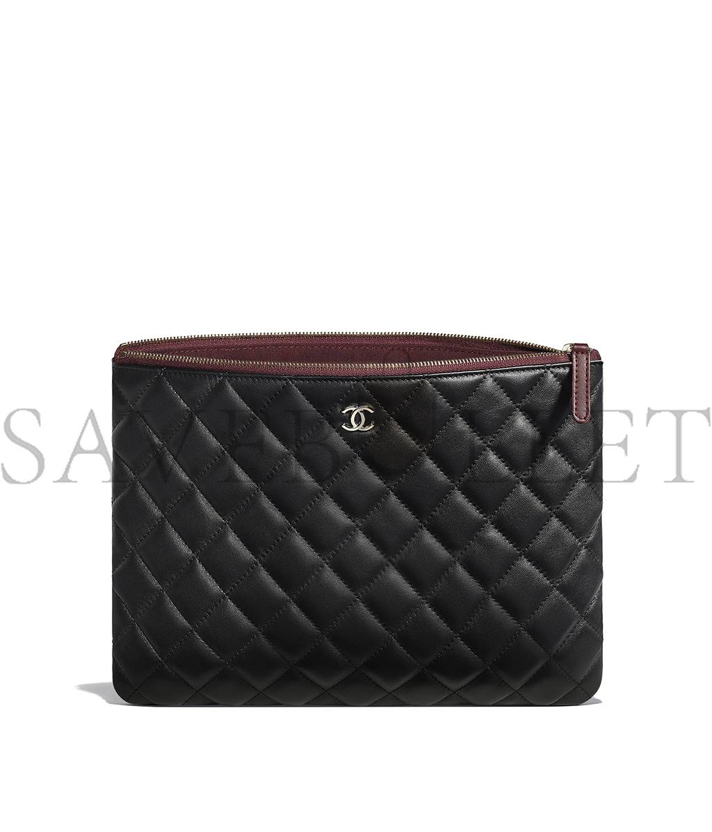 Ch*el classic pouch gold hardware a82545 y04059 c3906 (27.5*20*1cm)